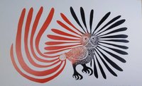 Enchanted Owl by Kenojuak Ashevak Inuit Artist 6"x9" Art Card