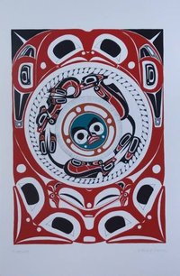 Nature by Danny Dennis Tsimshian Artist 6"x9" Art Card