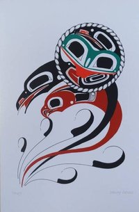 Unity by Danny Dennis Tsimshian Artist 6"x9" Art Card