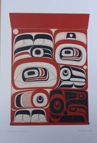 Elements Within II by Rande Cook Kwakwaka'wakw Artist 6"x9" Art Card