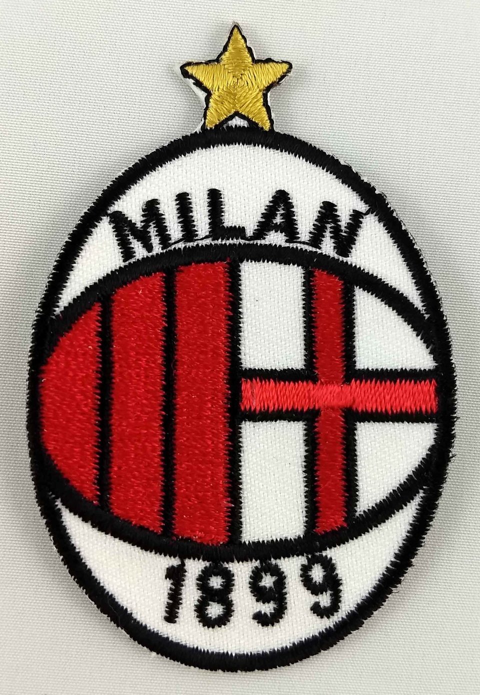 AC Milan FC Patch Badge Embroidered Iron On Applique Crest