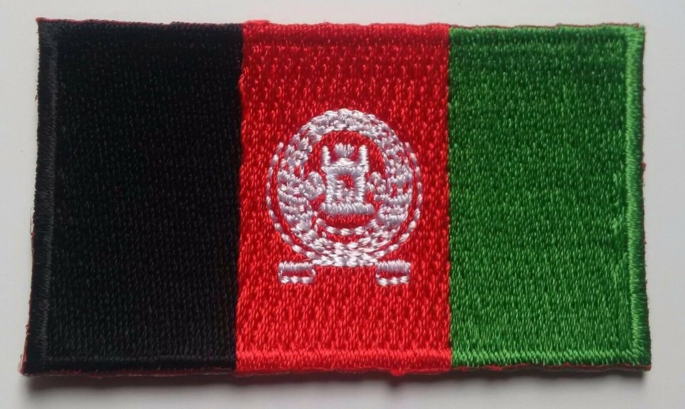 Afghanistan Patch Embroidered Iron On Badge Applique Afghan
