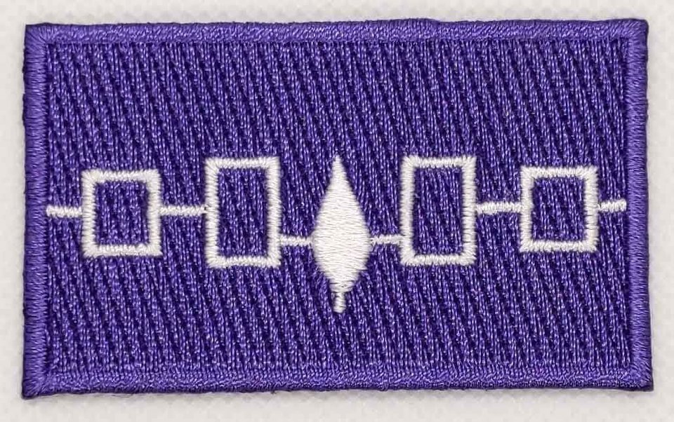 Iroquois Patch Embroidered Iron On Badge Applique