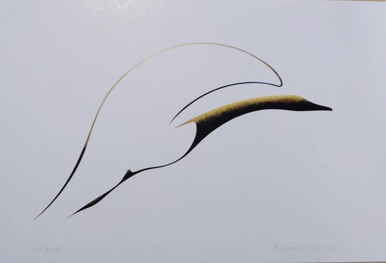 Sun Bird by Benjamin Chee Chee Ojibway Artist 6"x9" Art Card