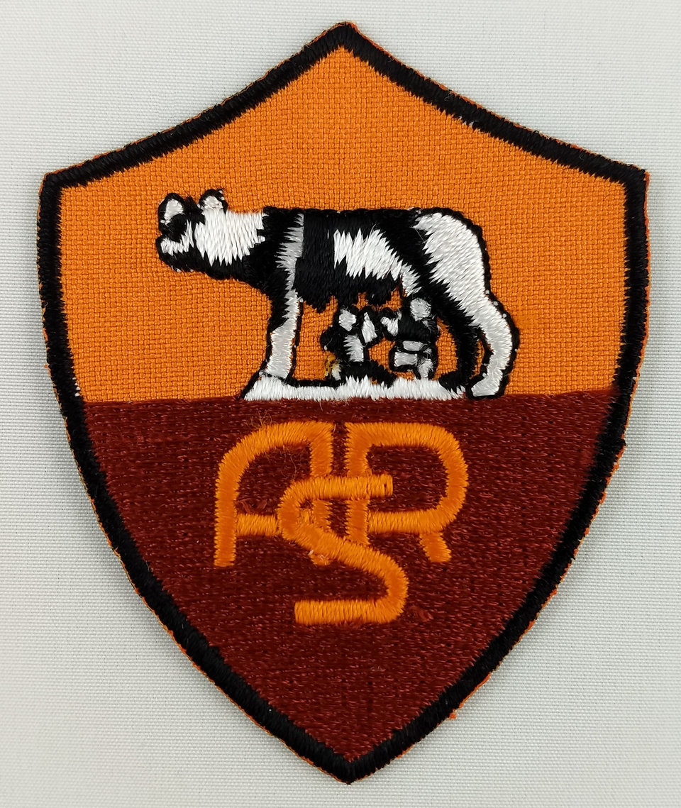 Roma FC Patch Badge Embroidered Iron On Applique Crest
