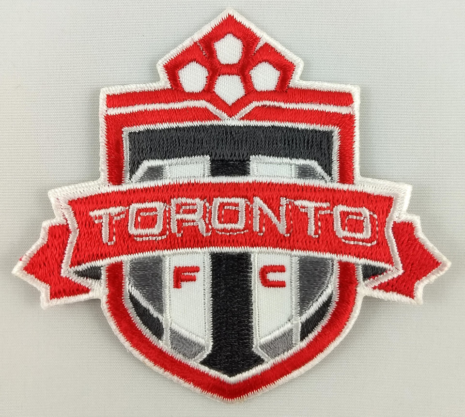 Toronto FC Patch Badge Embroidered Iron On Applique Crest