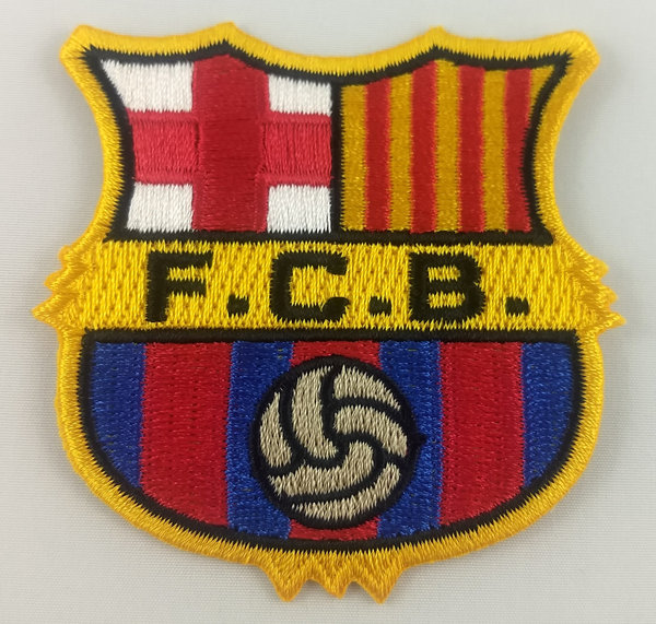 Barcelona FC Patch Badge Embroidered Iron On Applique Crest