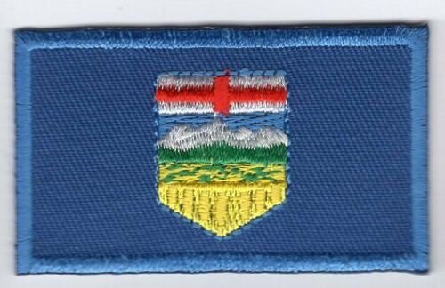 Alberta Patch Embroidered Iron On Badge Applique