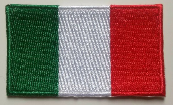 Italy Patch Embroidered Iron On Badge Applique Italian
