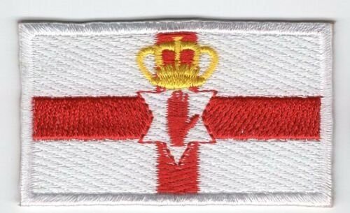 Northern Ireland Patch Embroidered Iron On Badge Applique Irish