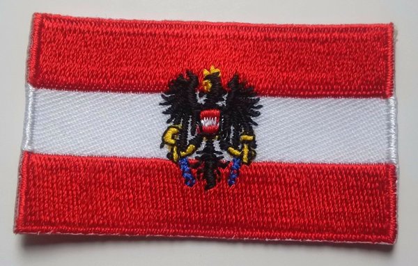 Austria Eagle Patch Embroidered Iron On Badge Applique Austrian