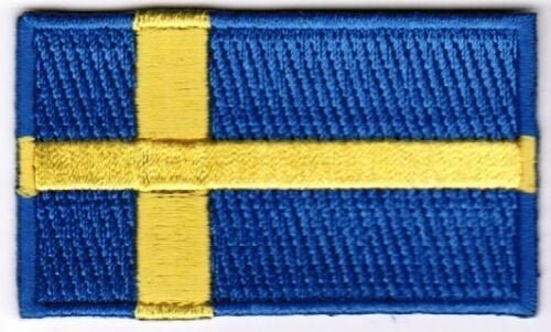 Sweden Patch Embroidered Iron On Badge Applique Swedish