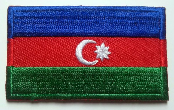 Azerbaijan Patch Embroidered Iron On Badge Applique Azerbaijani