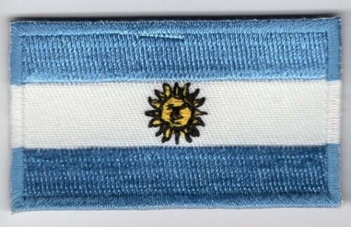 Argentina Patch Embroidered Iron On Badge Applique Argentine Argentinian