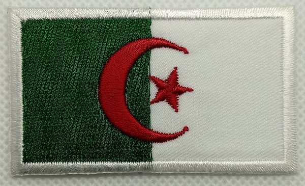 Algeria Patch Embroidered Iron On Badge Applique Algerian