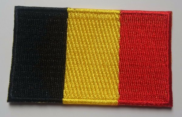 Belgium Patch Embroidered Iron On Badge Applique Belgian