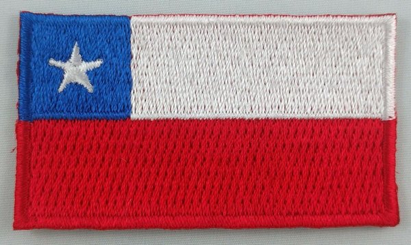 Chile Patch Embroidered Iron On Badge Applique Chilean