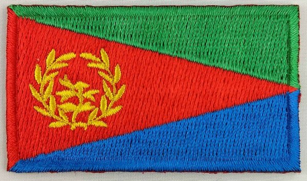 Eritrea Patch Embroidered Iron On Badge Applique Eritrean