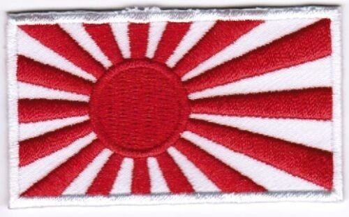 Japan Rising Sun Patch Embroidered Iron On Badge Applique Japanese