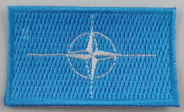 Nato Patch Embroidered Iron On Badge Applique
