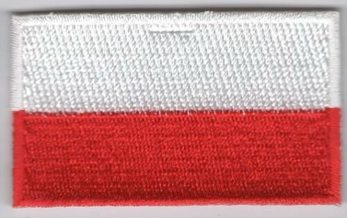Poland Patch Embroidered Iron On Badge Applique Polish