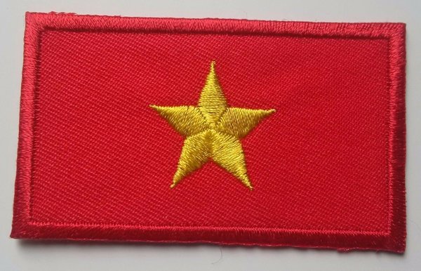 Vietnam Patch Embroidered Iron On Badge Applique Vietnamese