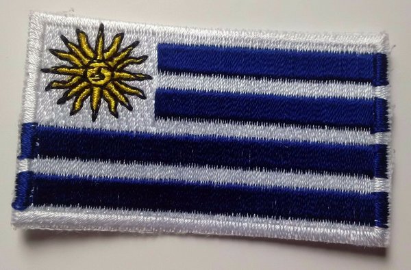 Uruguay Patch Embroidered Iron On Badge Applique Uruguayan