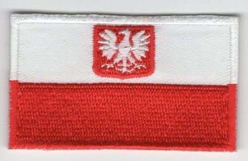 Poland Eagle Patch Embroidered Iron On Badge Applique Polish