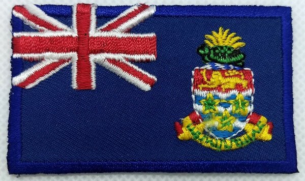 Cayman Islands Patch Embroidered Iron On Badge Applique Caymanian