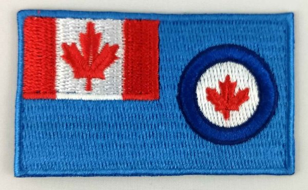 Canada Royal Canadian Air Force RCAF Patch Embroidered Iron On Badge Applique