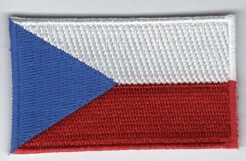 Czech Republic Patch Embroidered Iron On Badge Applique