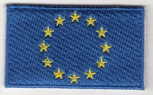 European Union Patch Embroidered Iron On Badge Applique EU