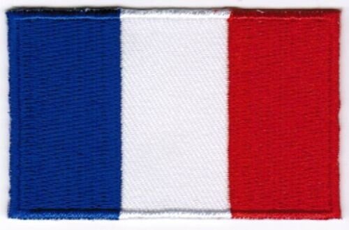 France Patch Embroidered Iron On Badge Applique French