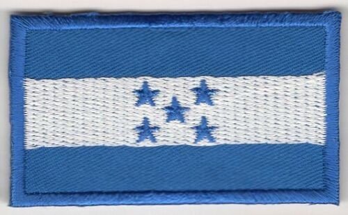 Honduras Patch Embroidered Iron On Badge Applique Honduran Catracho