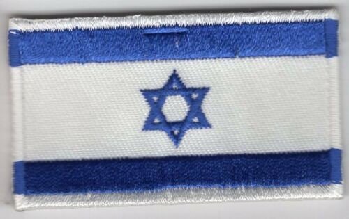 Israel Patch Embroidered Iron On Badge Applique Israeli