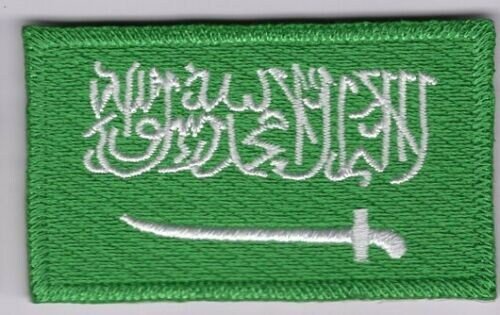 Saudi Arabia Patch Embroidered Iron On Badge Applique Saudi Arabian