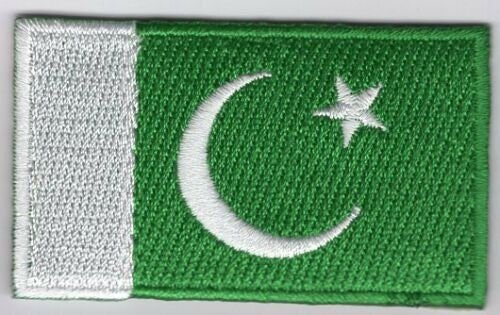 Pakistan Patch Embroidered Iron On Badge Applique Pakistani
