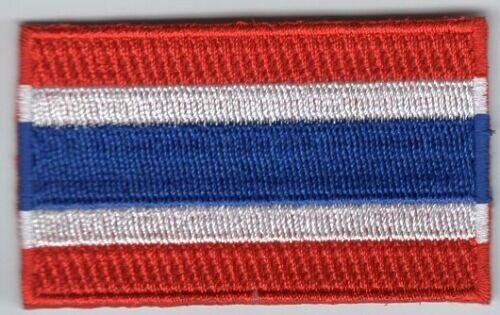 Thailand Patch Embroidered Iron On Badge Applique Thai