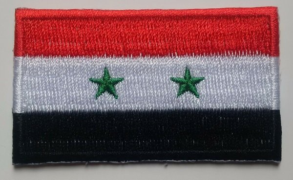 Syria Patch Embroidered Iron On Badge Applique Syrian