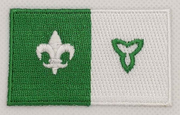 Franco Ontarian Patch Embroidered Iron On Badge Applique