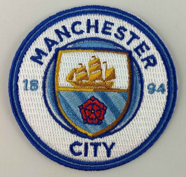 Manchester City FC Iron On Patch Badge