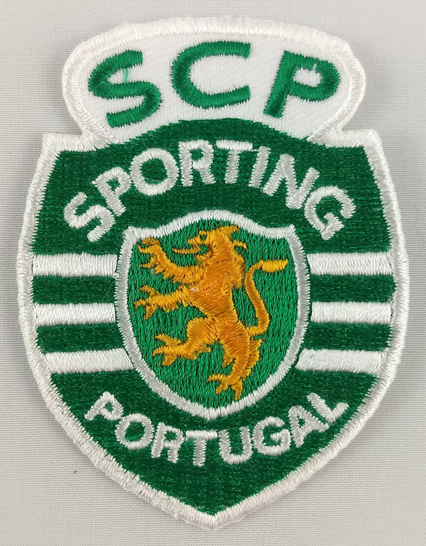 Sporting FC Patch Badge Embroidered Iron On Applique Crest