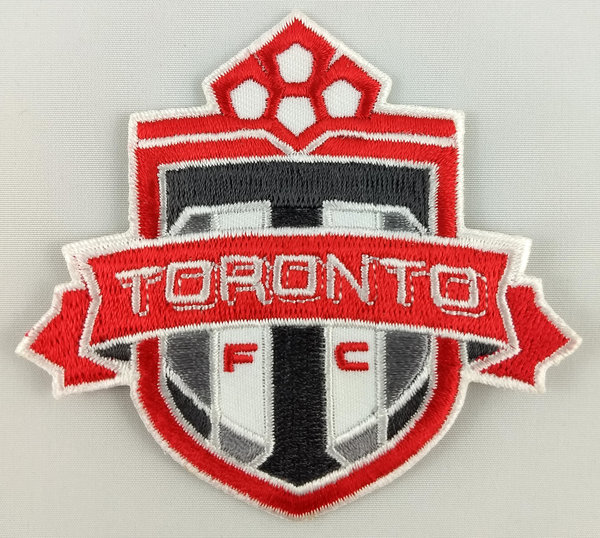 Toronto FC Patch Badge Embroidered Iron On Applique Crest