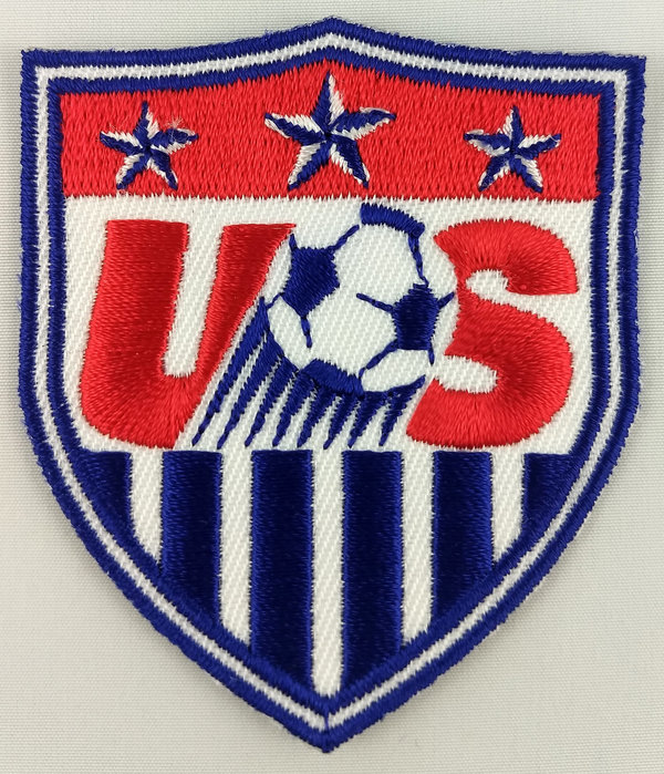 USA United States FC Patch Badge Embroidered Iron On Applique Crest